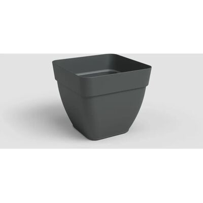Artevasi Modèle 37 x 37 cm - Pot de Plantes Carré - Anthracite - Publicité Artevasi Modèle 37 x 37 cm - Pot de Plantes Carré - Anthracite - Publicité
