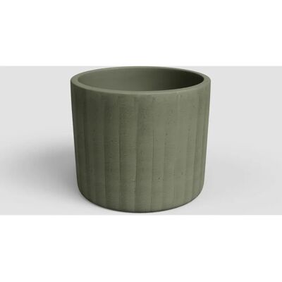 Vaso Chloe Vertical - Verde - 21x20.5cm - Vaso per piante Vaso Chloe Vertical - Verde - 21x20.5cm - Vaso per piante