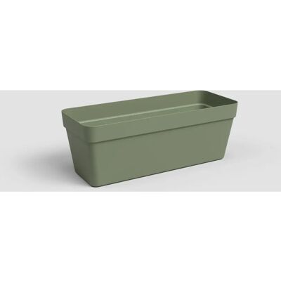 Artevasi Modèle - Pot de plantes rectangulaire avec réserve d'eau vert - Publicité Artevasi Modèle - Pot de plantes rectangulaire avec réserve d'eau vert - Publicité