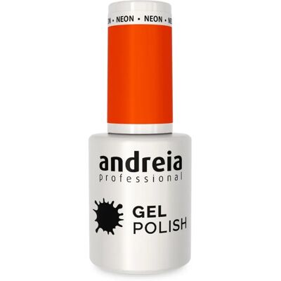 Andreia Neon Orange Gel Polish - Nail Polish Semi-permanent Andreia Neon Orange Gel Polish - Nail Polish Semi-permanent
