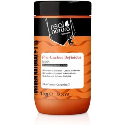 Máscara capilar Real Natura - Definição de cachos - 1 kg Máscara capilar Real Natura - Definição de cachos - 1 kg