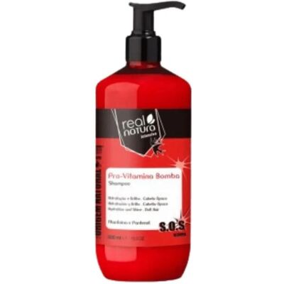 Shampoo senza Sale con Vitamine - Real Natura - Rivitalizzante Capelli Shampoo senza Sale con Vitamine - Real Natura - Rivitalizzante Capelli