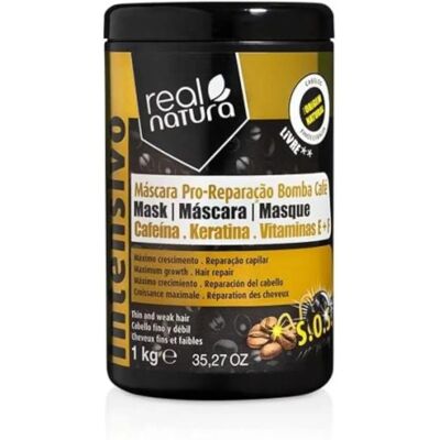 Real Natura Hair Mask Coffee - Hair Repair - 1 Kg Real Natura Hair Mask Coffee - Hair Repair - 1 Kg