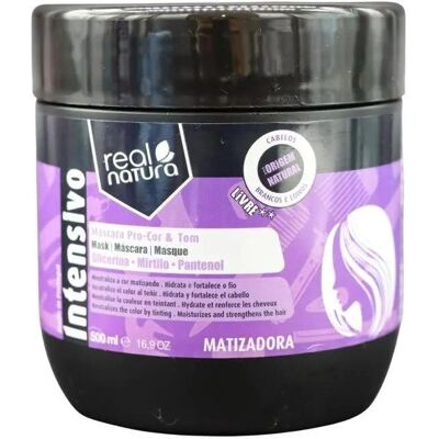 Real Natura Máscara de Cabelo Sem Sal Pro Cor e Opacificante - Máscara de Cabelo Real Natura Máscara de Cabelo Sem Sal Pro Cor e Opacificante - Máscara de Cabelo