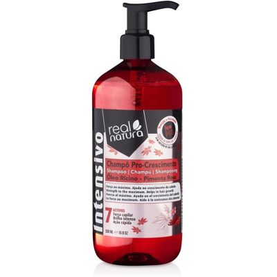 Real Natura Pro Wachstum Salzfreies Shampoo - Haarwachstum & Pflege Real Natura Pro Wachstum Salzfreies Shampoo - Haarwachstum & Pflege
