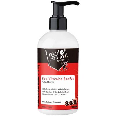 Après-shampoing Pro-Vitamina Bomba Sans Sel - Real Natura - Publicité Après-shampoing Pro-Vitamina Bomba Sans Sel - Real Natura - Publicité