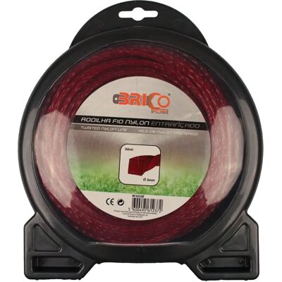 Bricoferr BF101QE Nylon Trimmer Line - 3mm x 56m, Quiet Bricoferr BF101QE Nylon Trimmer Line - 3mm x 56m, Quiet