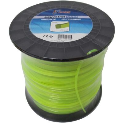 Kawapower - Nylonowa żyłka do kosiarek 3,3mm 210m Kwadrat Kawapower - Nylonowa żyłka do kosiarek 3,3mm 210m Kwadrat