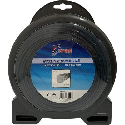 KAWAPOWER Nylon-Fadenrolle - 3mm x 56m KAWAPOWER Nylon-Fadenrolle - 3mm x 56m