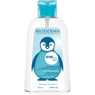 Bioderma ABCDerm H2O Agua Micelar 1L - Agua Micelar Bioderma ABCDerm H2O Agua Micelar 1L - Agua Micelar