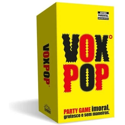 Creative Toys Vox Pop Jogo de Cartas - Expressões - Festa Creative Toys Vox Pop Jogo de Cartas - Expressões - Festa