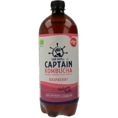 Captain Kombucha Bebida de Frambuesa Orgánica Fermentada - 400ml Captain Kombucha Bebida de Frambuesa Orgánica Fermentada - 400ml
