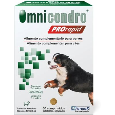 Hifarmax Omnicondro ProRapid - Complemento para las articulaciones de perros - 60 tabletas Hifarmax Omnicondro ProRapid - Complemento para las articulaciones de perros - 60 tabletas