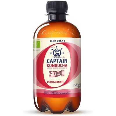 Captain Kombucha Granada - Bebida de té verde fermentado orgánico Captain Kombucha Granada - Bebida de té verde fermentado orgánico