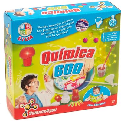 Science4You 600 - Wetenschappelijk speelgoed voor kinderen Science4You 600 - Wetenschappelijk speelgoed voor kinderen