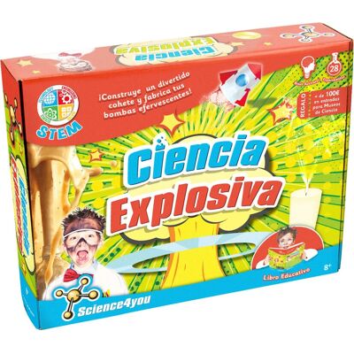 Juguete Científico Explosivo de Science4You - Juguete para Niños Juguete Científico Explosivo de Science4You - Juguete para Niños