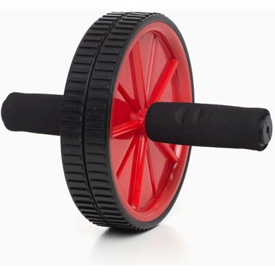 Roda Abdominal BOOMFIT - Adultos - Vermelha - Equipamento de Fitness Roda Abdominal BOOMFIT - Adultos - Vermelha - Equipamento de Fitness