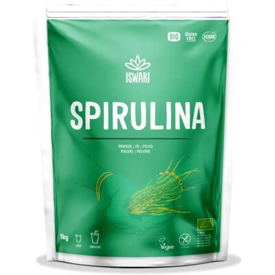 Polvere di Spirulina Bio Iswari - Integratori Polvere di Spirulina Bio Iswari - Integratori