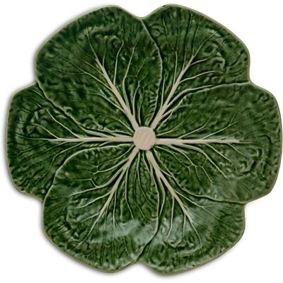Bordallo Pinheiro Green Cabbage Earthenware Dinner Plate - Dinner Plate Bordallo Pinheiro Green Cabbage Earthenware Dinner Plate - Dinner Plate