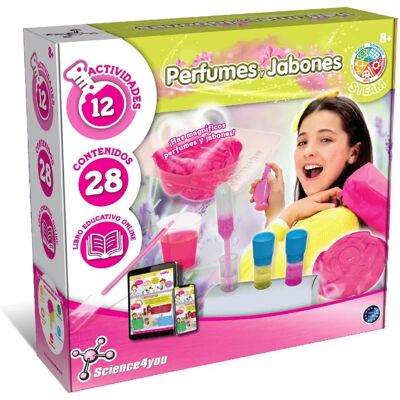 Kit de Ciencias SCIENCE 4YOU Crea Perfumes y Jabones - Kit Científico Kit de Ciencias SCIENCE 4YOU Crea Perfumes y Jabones - Kit Científico