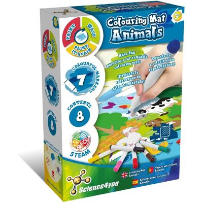SCIENCE4YOU Ferme d'Animaux - Tapis à Colorier pour Enfants 3+ - Publicité SCIENCE4YOU Ferme d'Animaux - Tapis à Colorier pour Enfants 3+ - Publicité