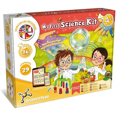 Science4you - My First Science Kit - Includes 26 Experiments for Kids 4+ Science4you - My First Science Kit - Includes 26 Experiments for Kids 4+
