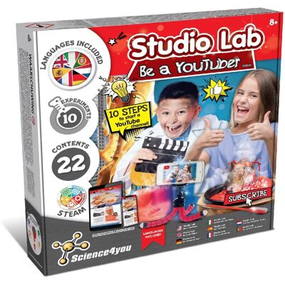 Science4You Studio Lab - YouTuber Kit - Science Toy Science4You Studio Lab - YouTuber Kit - Science Toy