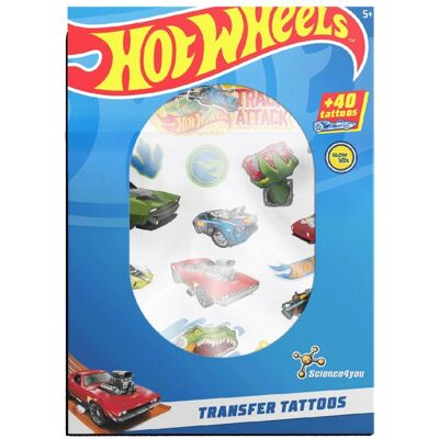 Science4you Hot Wheels Átmeneti Tetoválás Készlet Science4you Hot Wheels Átmeneti Tetoválás Készlet