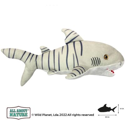 Brinquedo de pelúcia Wild Planet K8563 - Tigre Tubarão - Tudo sobre a Natureza Brinquedo de pelúcia Wild Planet K8563 - Tigre Tubarão - Tudo sobre a Natureza