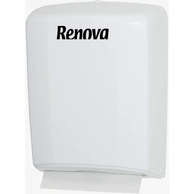 RENOVA White Zig-Zag Towel Holder RENOVA White Zig-Zag Towel Holder