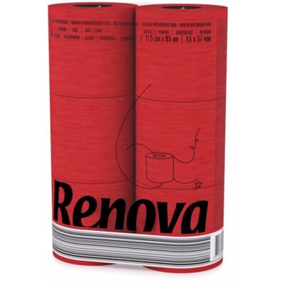 Mouchoirs Renova - 80 feuilles, Lot de 16 - Publicité Mouchoirs Renova - 80 feuilles, Lot de 16 - Publicité