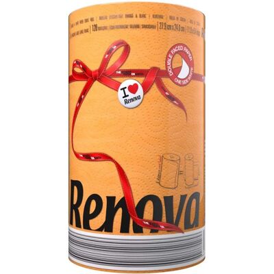 Renova Étiquette Rouge Orange - Essuie-tout Renova Étiquette Rouge Orange - Essuie-tout