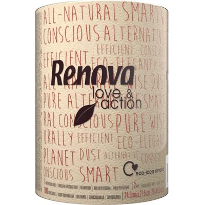Renova Love&Action Papírtörlő Rúd - Szívóképes Többfunkciós Renova Love&Action Papírtörlő Rúd - Szívóképes Többfunkciós