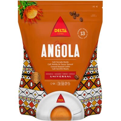 Café Torréfié d'Angola Delta - Machine à Espresso - 250g - Publicité Café Torréfié d'Angola Delta - Machine à Espresso - 250g - Publicité