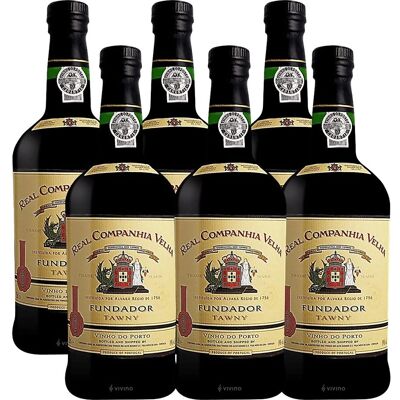 Real Companhia Velha Fundador Port Wine - Portwein - Publicité Real Companhia Velha Fundador Port Wine - Portwein - Publicité