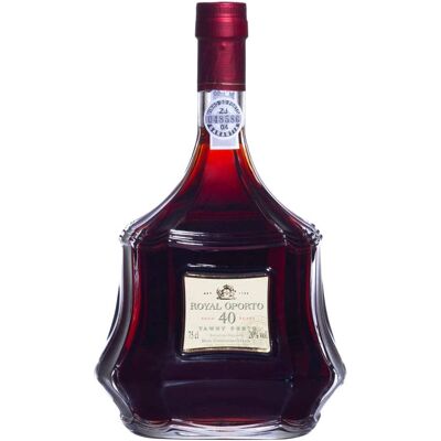 Vino de Oporto Real Companhia Velha 40 años - Portwein - Publicité Vino de Oporto Real Companhia Velha 40 años - Portwein - Publicité
