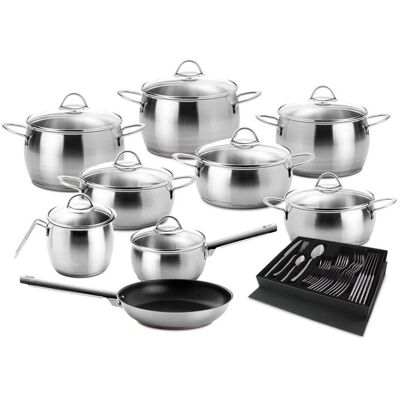 Silampos Oceanus Conjunto de Panelas - Indução - 33 peças Silampos Oceanus Conjunto de Panelas - Indução - 33 peças