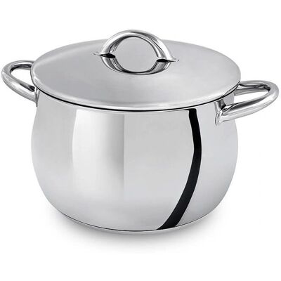 Cocotte Silampos Domus 24cm Inox Induction - 6.9L - Publicité Cocotte Silampos Domus 24cm Inox Induction - 6.9L - Publicité