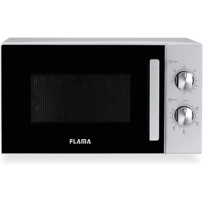 Horno microondas con grill Flama 1803FL 700W 20 L Plata Horno microondas con grill Flama 1803FL 700W 20 L Plata