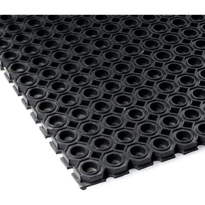 Vivol Alfombra de anillos de goma 100x150cm - Uso pesado Vivol Alfombra de anillos de goma 100x150cm - Uso pesado