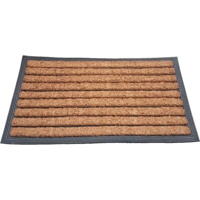 VIVOL - Kookospähkinä ja kumimatto - 40x70 cm - Raita VIVOL - Kookospähkinä ja kumimatto - 40x70 cm - Raita