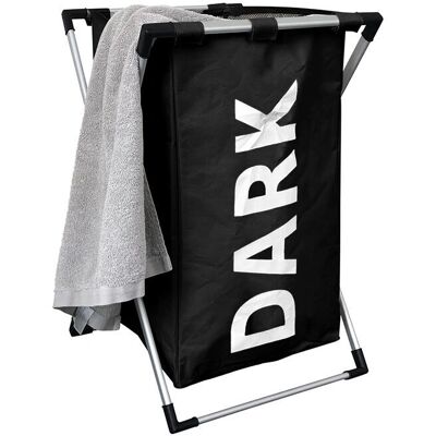Ivol Wäschekorb - Faltbar Schwarz 50L - Wäscheorganizer Ivol Wäschekorb - Faltbar Schwarz 50L - Wäscheorganizer