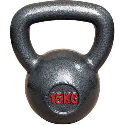 VIVOL Gusseisen Kettlebell - 15 kg - Für Fitness & Krafttraining VIVOL Gusseisen Kettlebell - 15 kg - Für Fitness & Krafttraining