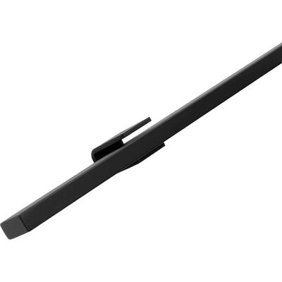 Pasamanos de Acero Negro VIVOL - Diseño Moderno Rectangular 60cm Pasamanos de Acero Negro VIVOL - Diseño Moderno Rectangular 60cm