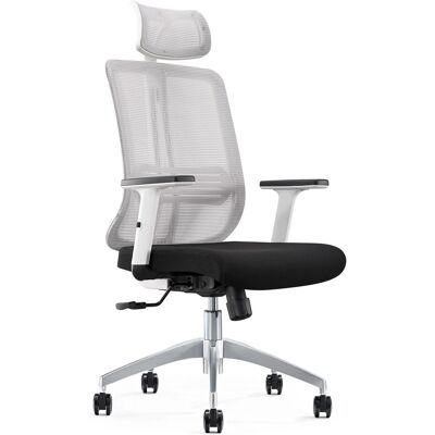 Silla de Oficina Torino de Vivol - Reposacabezas Ajustable, Lumbar, Giratoria, Ergonómica Silla de Oficina Torino de Vivol - Reposacabezas Ajustable, Lumbar, Giratoria, Ergonómica