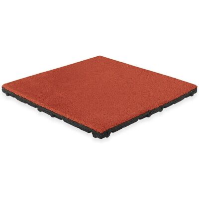 VIVOL Gummiplatte - 50x50cm - Rot - Spielplatzsicherheit VIVOL Gummiplatte - 50x50cm - Rot - Spielplatzsicherheit
