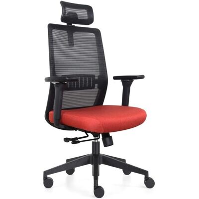 Silla de Oficina VIVOL - nen-en 1335 - Rojo - Diseño ergonómico Silla de Oficina VIVOL - nen-en 1335 - Rojo - Diseño ergonómico