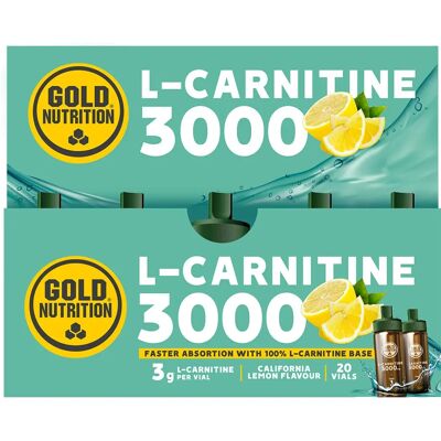 Gold Nutrition L-Carnitin 3000mg Zitrone - Nahrungsergänzung Gold Nutrition L-Carnitin 3000mg Zitrone - Nahrungsergänzung