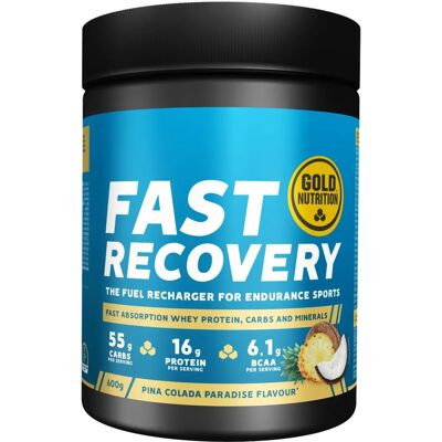 Gold Nutrition Fast Recovery Piña Colada 600g - Återhämtningsdryck efter träning Gold Nutrition Fast Recovery Piña Colada 600g - Återhämtningsdryck efter träning