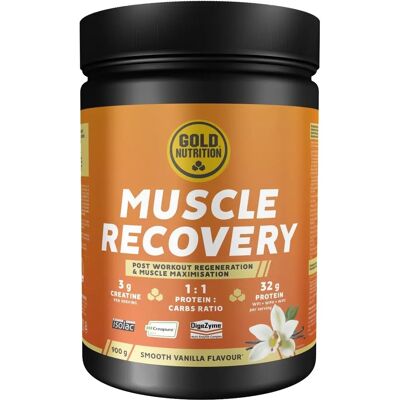 Gold Nutrition Vanille Muskelregeneration 900g - Proteinpulver Gold Nutrition Vanille Muskelregeneration 900g - Proteinpulver